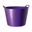 Red Gorilla/Tubtrug Large Gorilla Tub 38L Purple